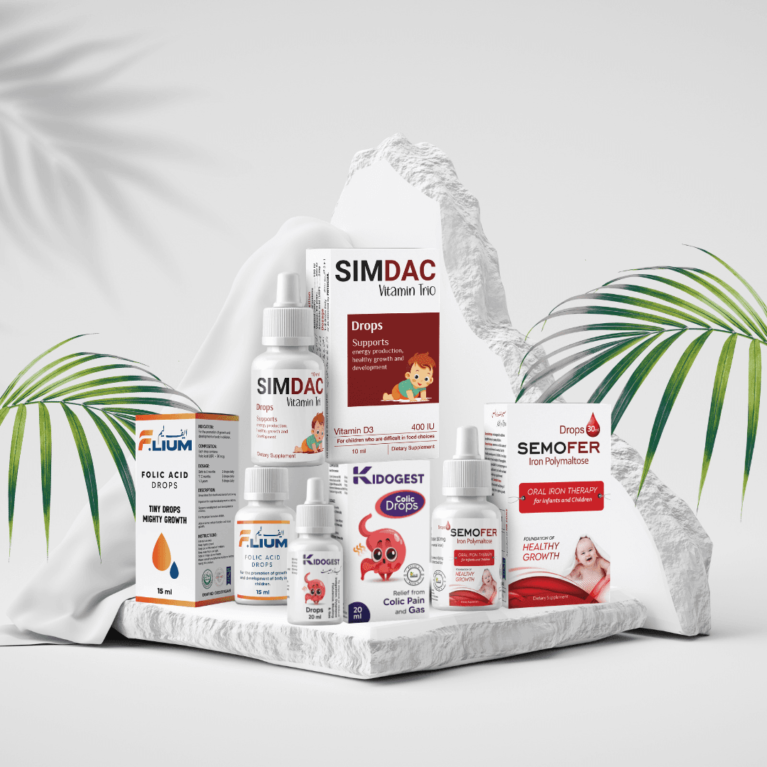 Baby Care & Growth Essentials Combo – Complete Pediatric Nutrition Bundle