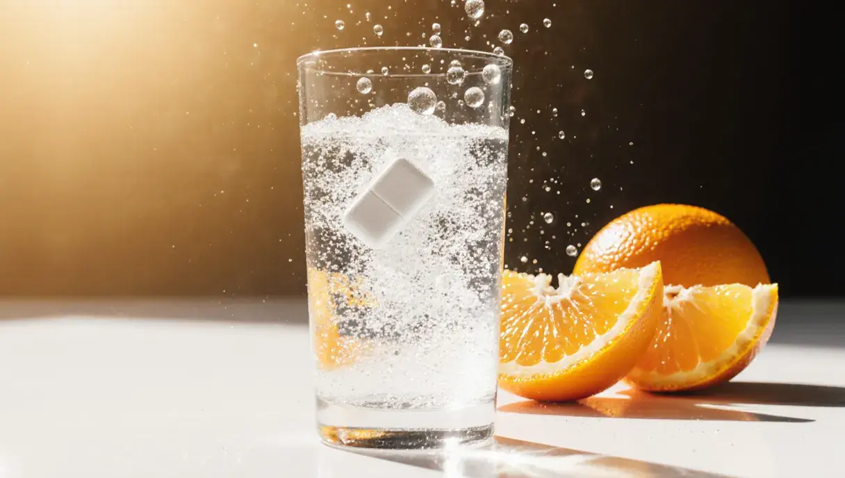 Asco C: Effervescent Vitamin C 1100mg + Calcium for Instant Energy in Pakistan
