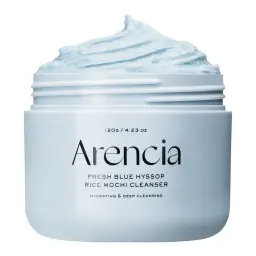 Arencia Fresh Blue Hyssop Rice Mochi Cleanser 120g