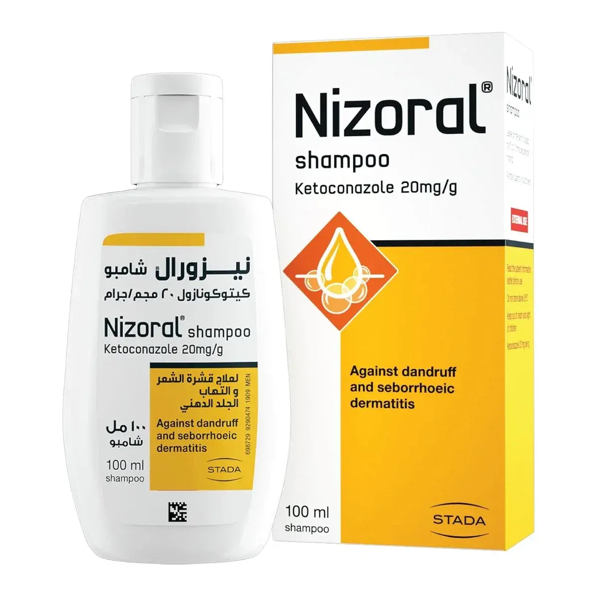 Nizoral Anti-Dandruff Shampoo 2% Ketoconazole 100ml