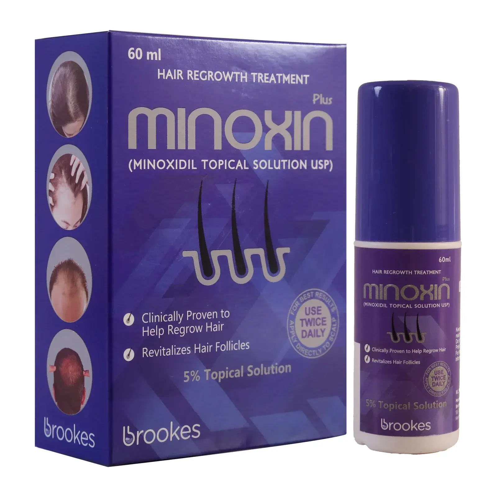 Minoxin Plus Minoxidil 5% 60ml