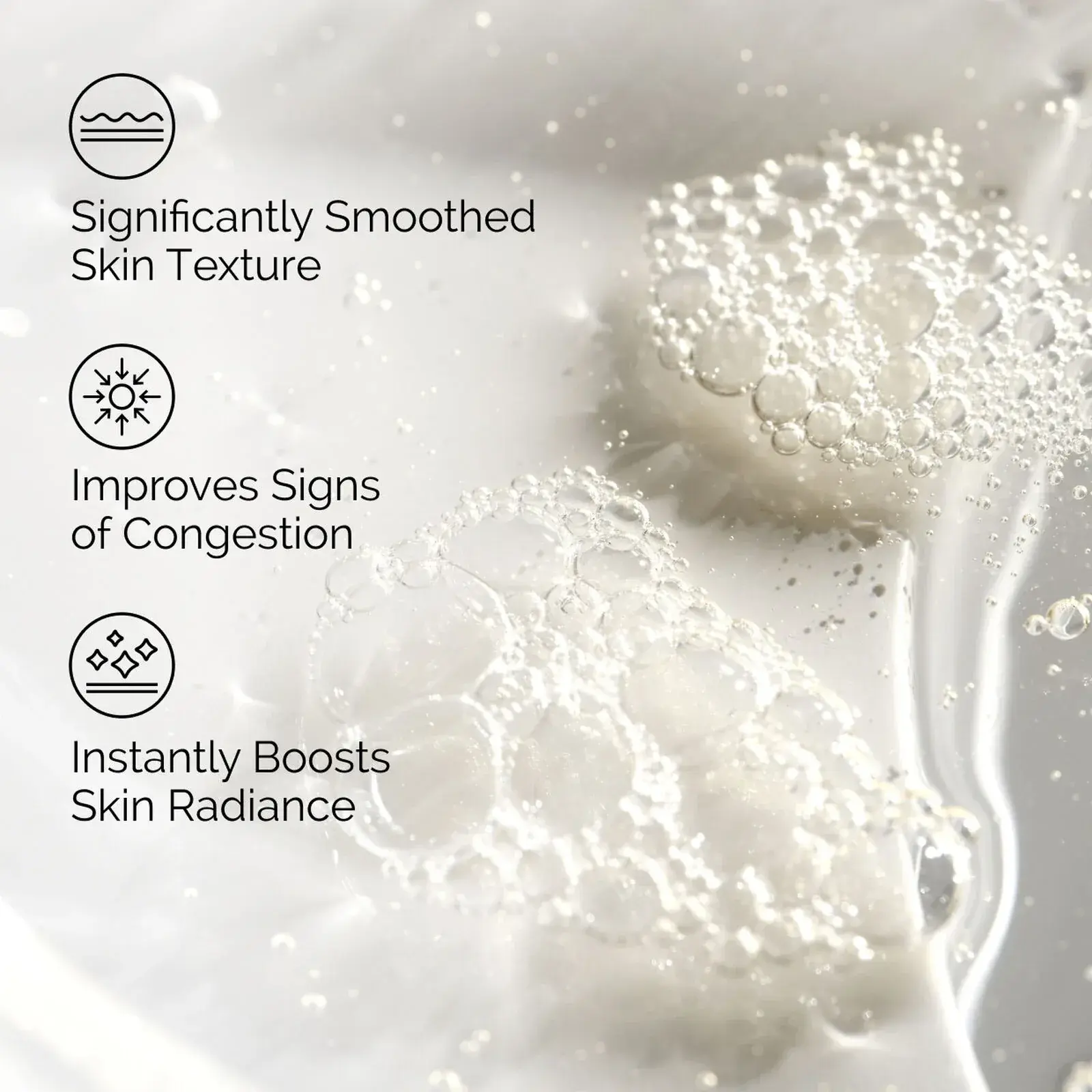 Texture of The Ordinary Glycolic Acid 7% toner with its main benefits
