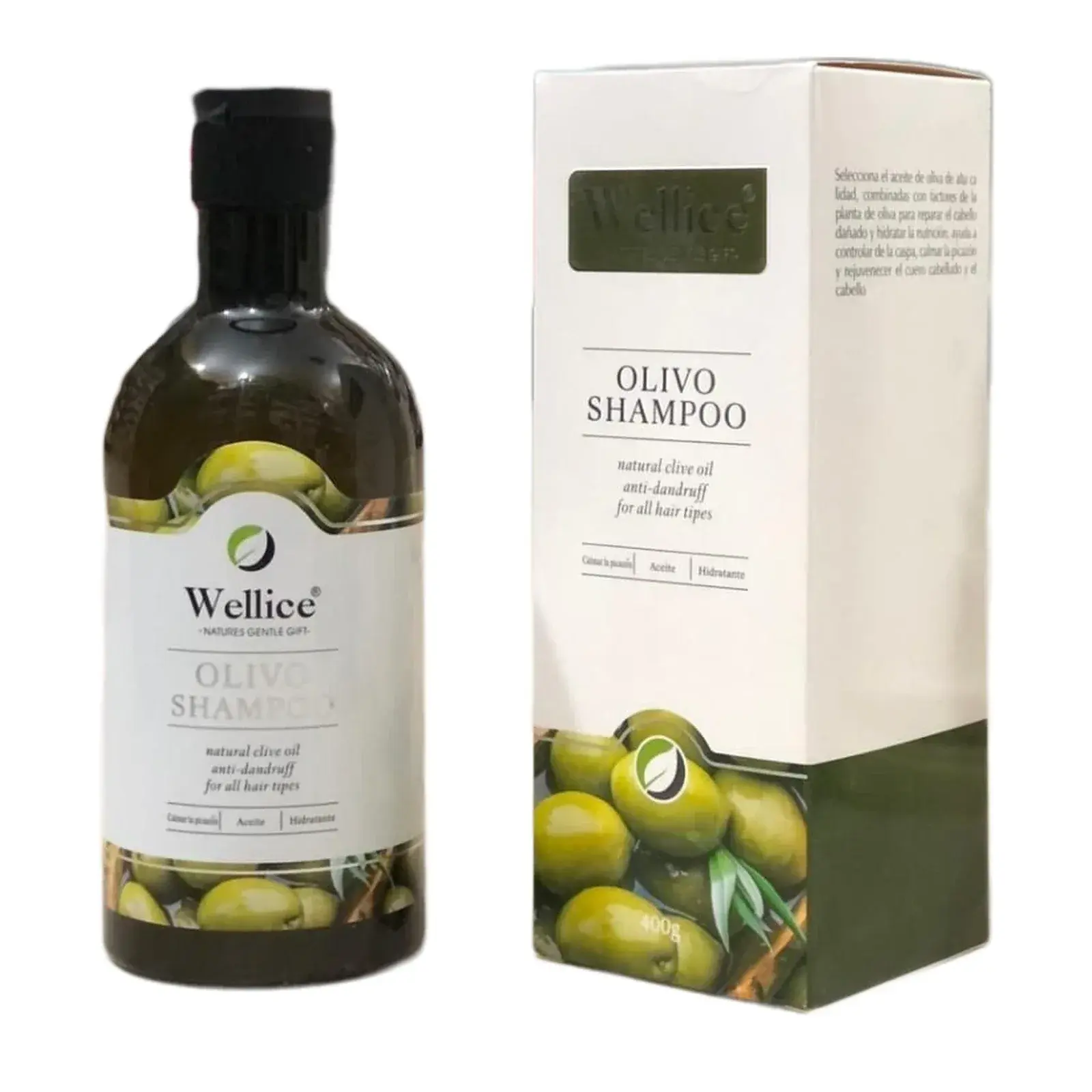 Wellice Olivo Olive Oil Shampoo 400g