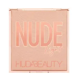 Huda Beauty Nude Obsessions Eyeshadow Palette in Nude Light, closed lid
