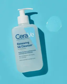 CeraVe Renewing SA Cleanser bottle from the cleanser bundle