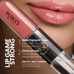 How to apply Kiko Milano Unlimited Double Touch in two steps