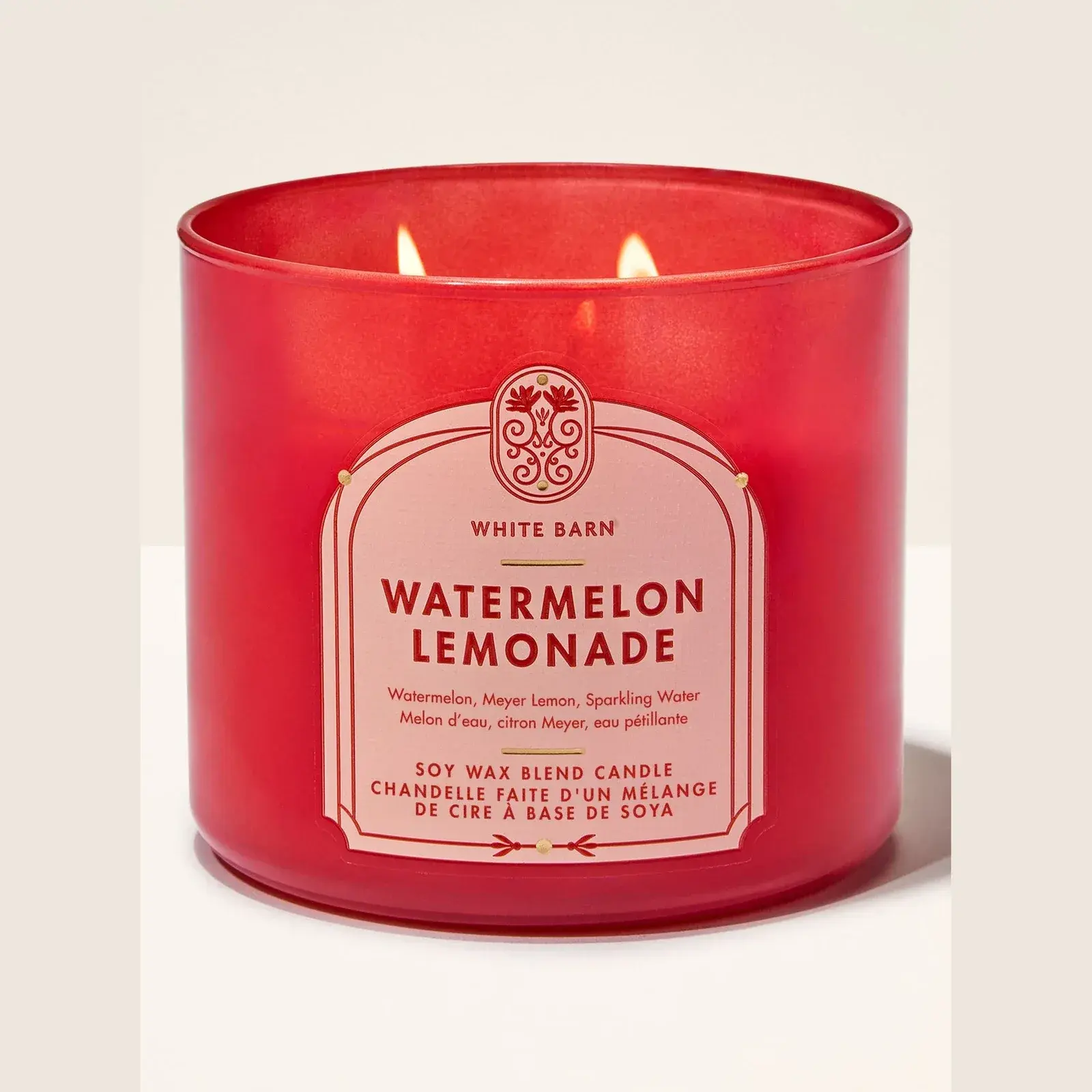 Bath & Body Works Watermelon Lemonade 3-Wick Candle 411g