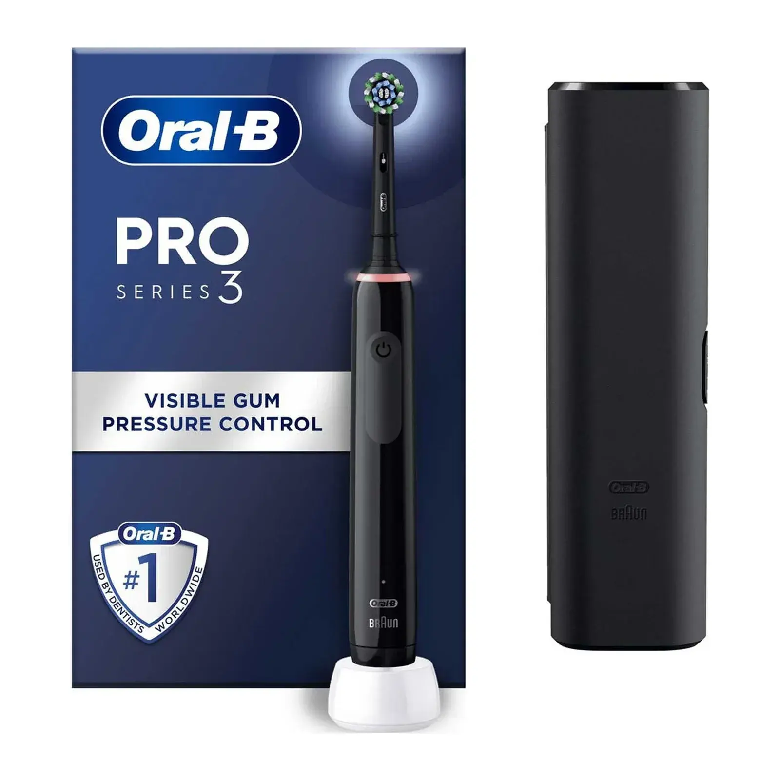 Oral-B Pro Series 3 Electric Toothbrush with Travel Case (D505)