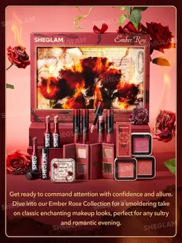 SHEGLAM Dynamatte Boom Ember Rose Set — four matte lipsticks