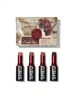 SHEGLAM Ember Rose Set shades: Passion, Cherish You, Bliss, My Beloved