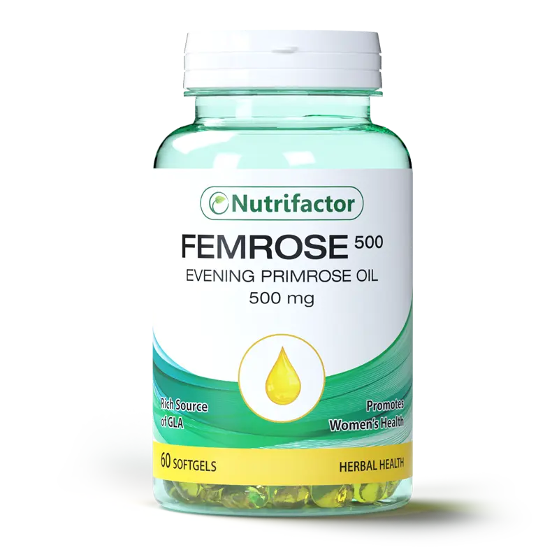 Nutrifactor Femrose 500 (Evening Primrose Oil)