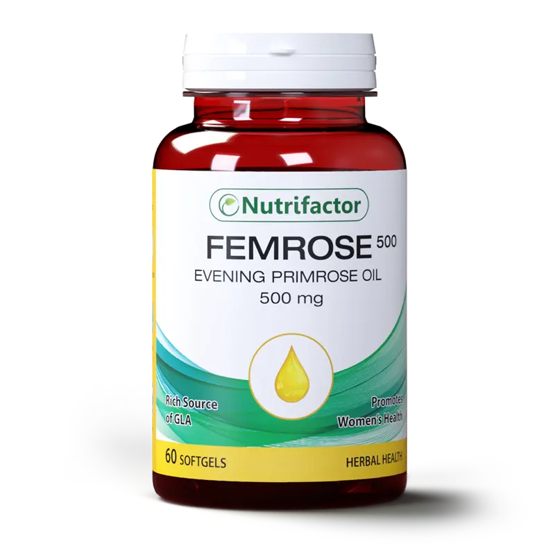Nutrifactor Femrose 500 (Evening Primrose Oil)