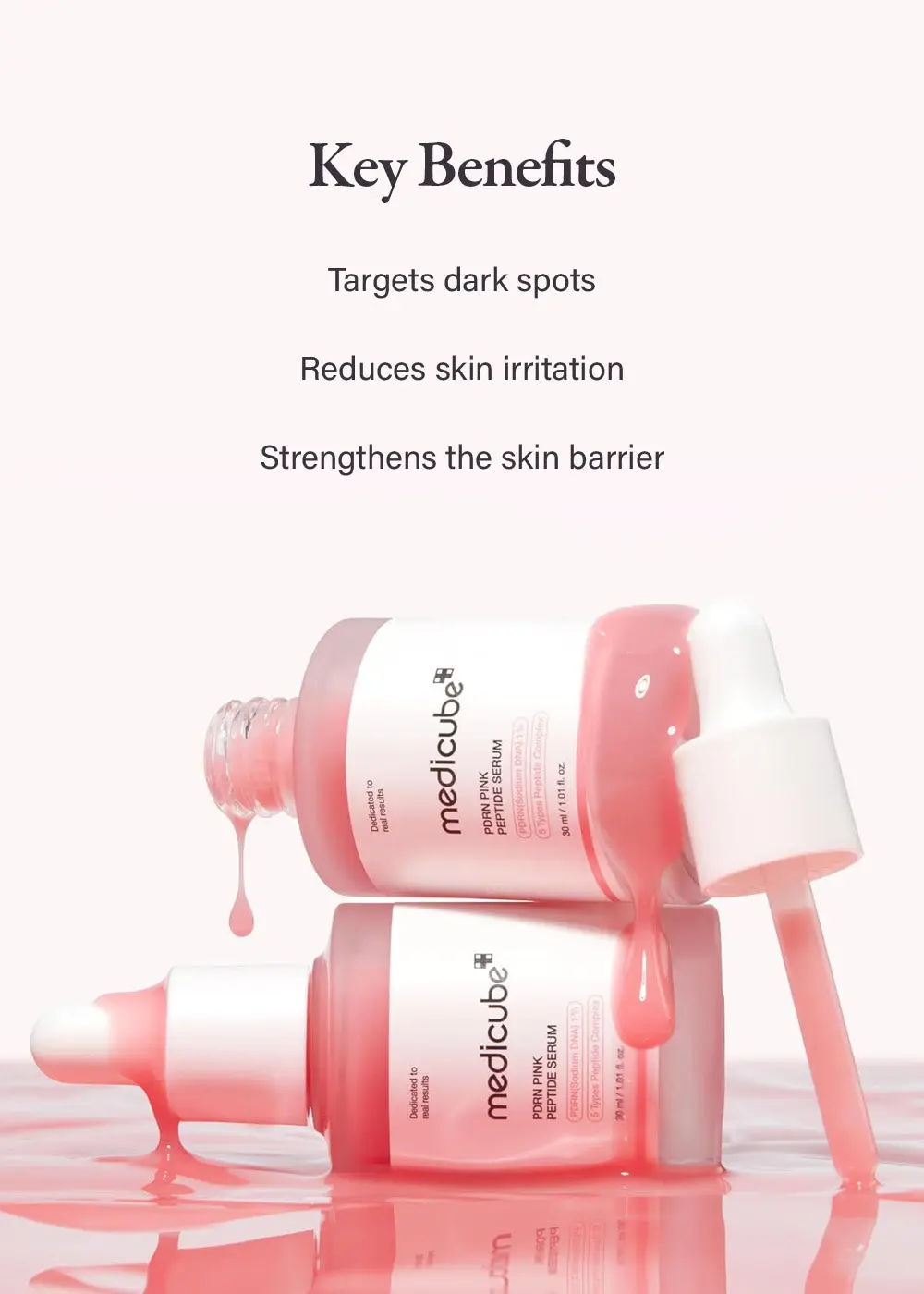 Medicube PDRN Pink Peptide Serum 30ml