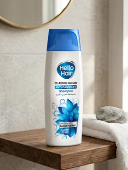 Hello Hair Classic Clean Anti-Dandruff Shampoo – Deep Cleansing Dandruff Protection