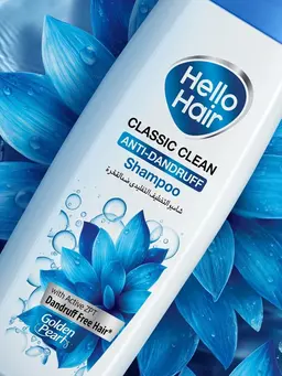 Hello Hair Classic Clean Anti-Dandruff Shampoo – Deep Cleansing Dandruff Protection