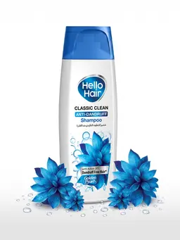 Hello Hair Classic Clean Anti-Dandruff Shampoo – Deep Cleansing Dandruff Protection