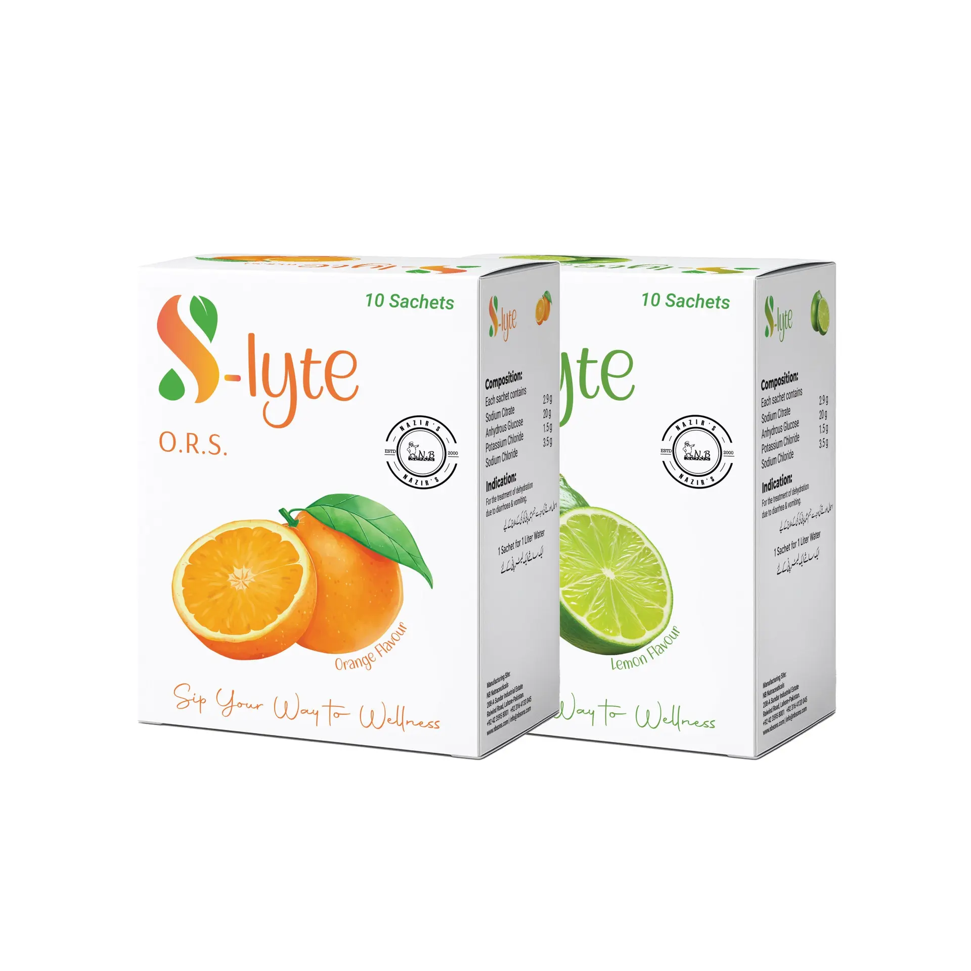 S-Lyte (ORS) Hydration Sachets