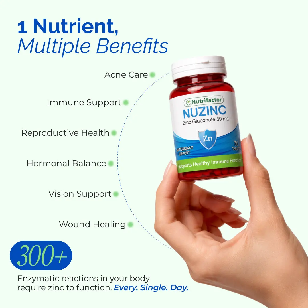 Nutrifactor Nuzinc (Zinc 50mg)