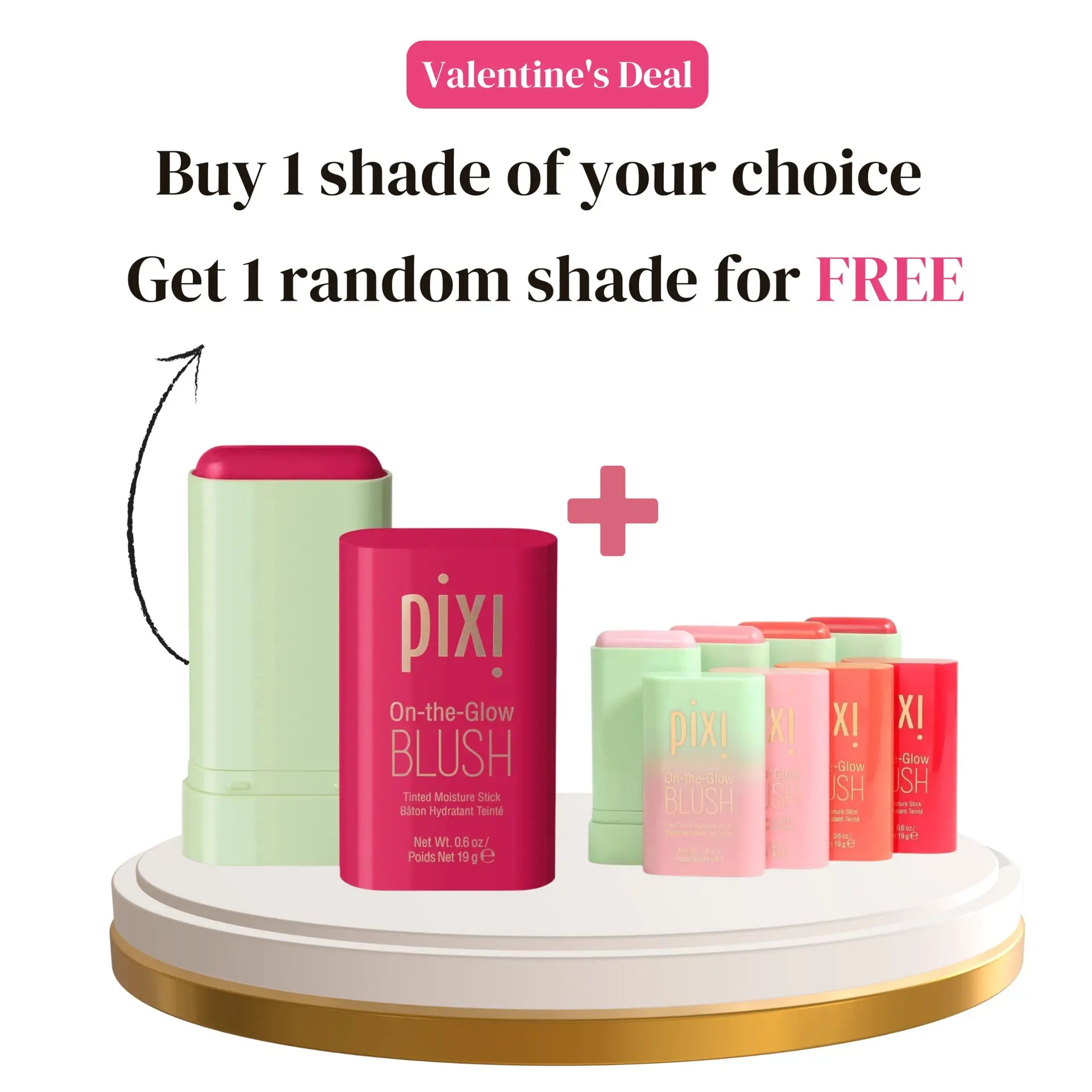 PIXI Blush Sticks Buy 1 Get 1 Free