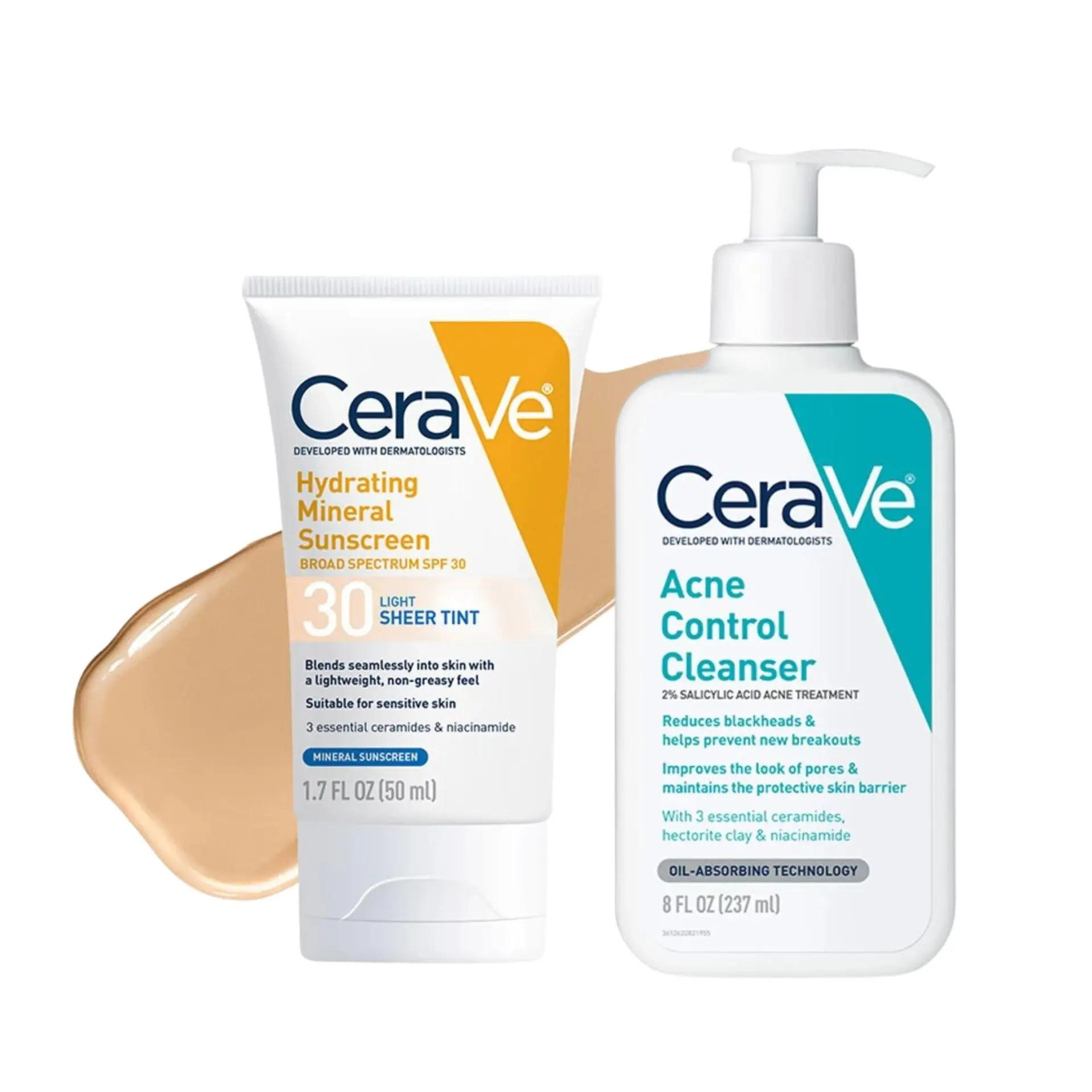 CeraVe Sunscreen and Cleanser Bundle