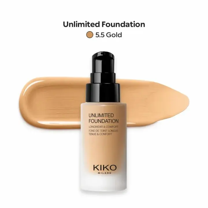Kiko Milano Unlimited Foundation 5.5 Gold