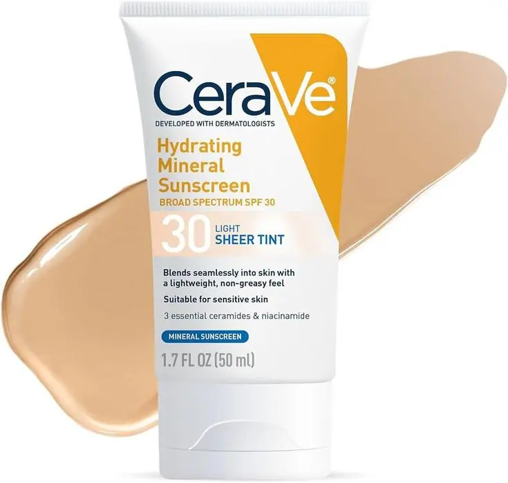 CeraVe Sheer Tint Sunscreen SPF30