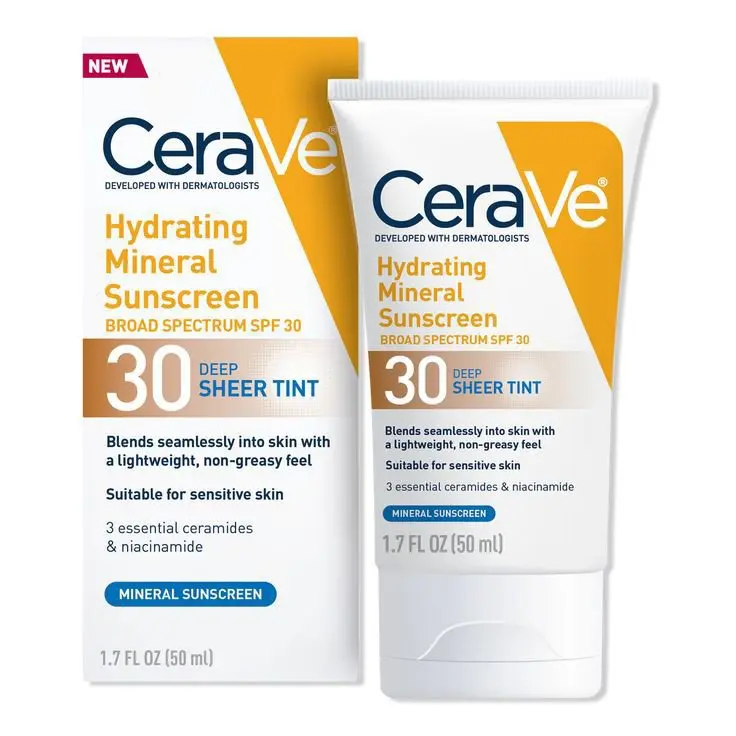 CeraVe Sheer Tint Sunscreen SPF30