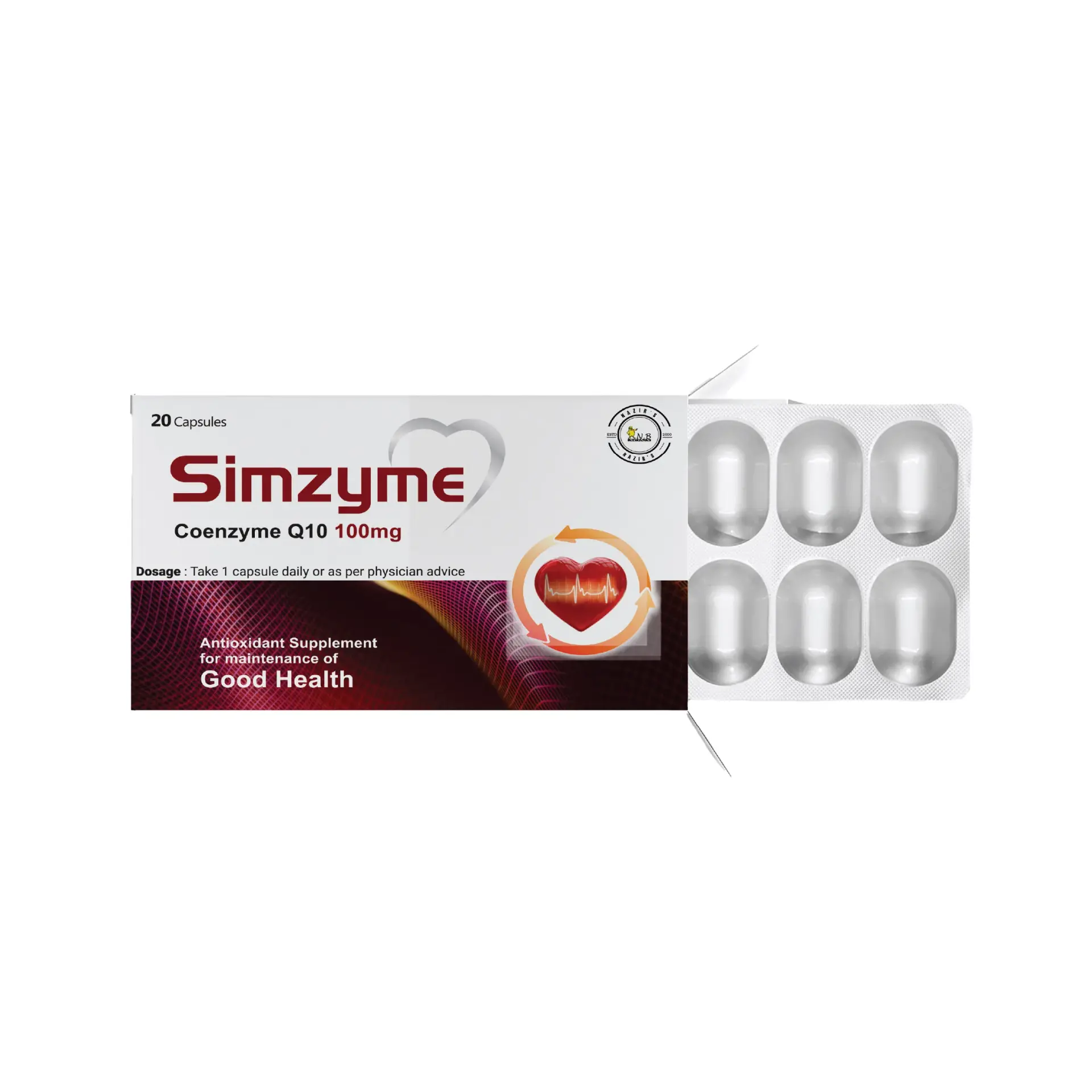 NB Sons Simzyme 100 mg