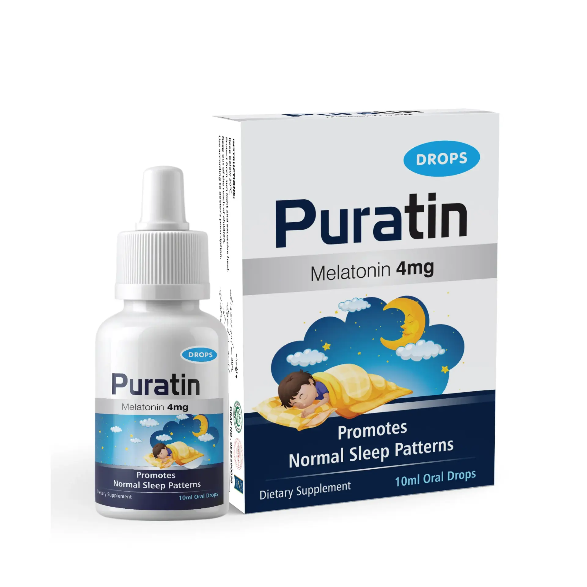 NB Sons Puratin Melatonin 4mg Sleep Aid