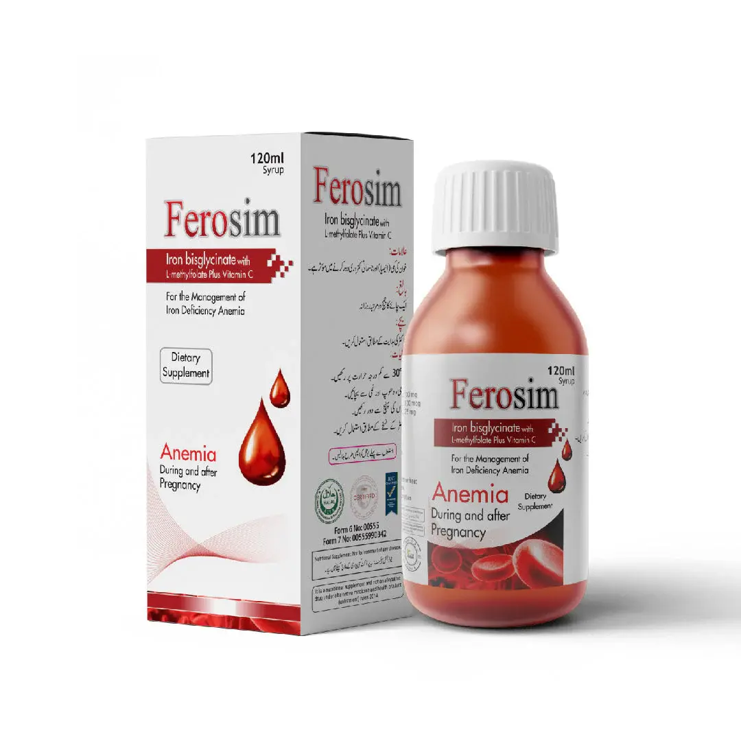 NB Sons Ferosim Iron Supplement & Syrup