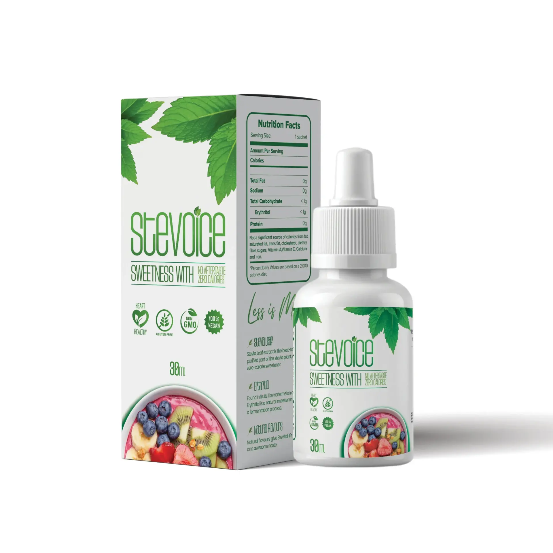 NB Sons Stevoice Stevia Zero-Calorie Sweetener