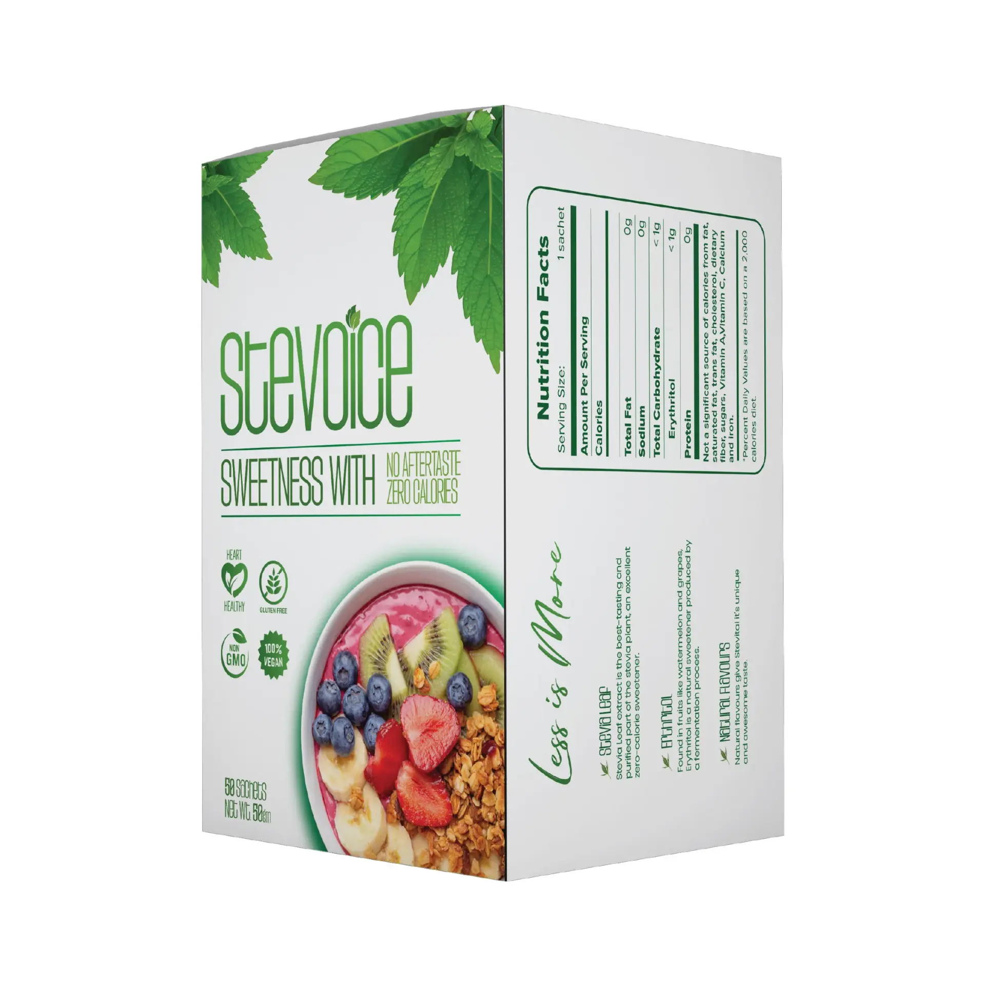 NB Sons Stevoice Stevia Zero-Calorie Sweetener