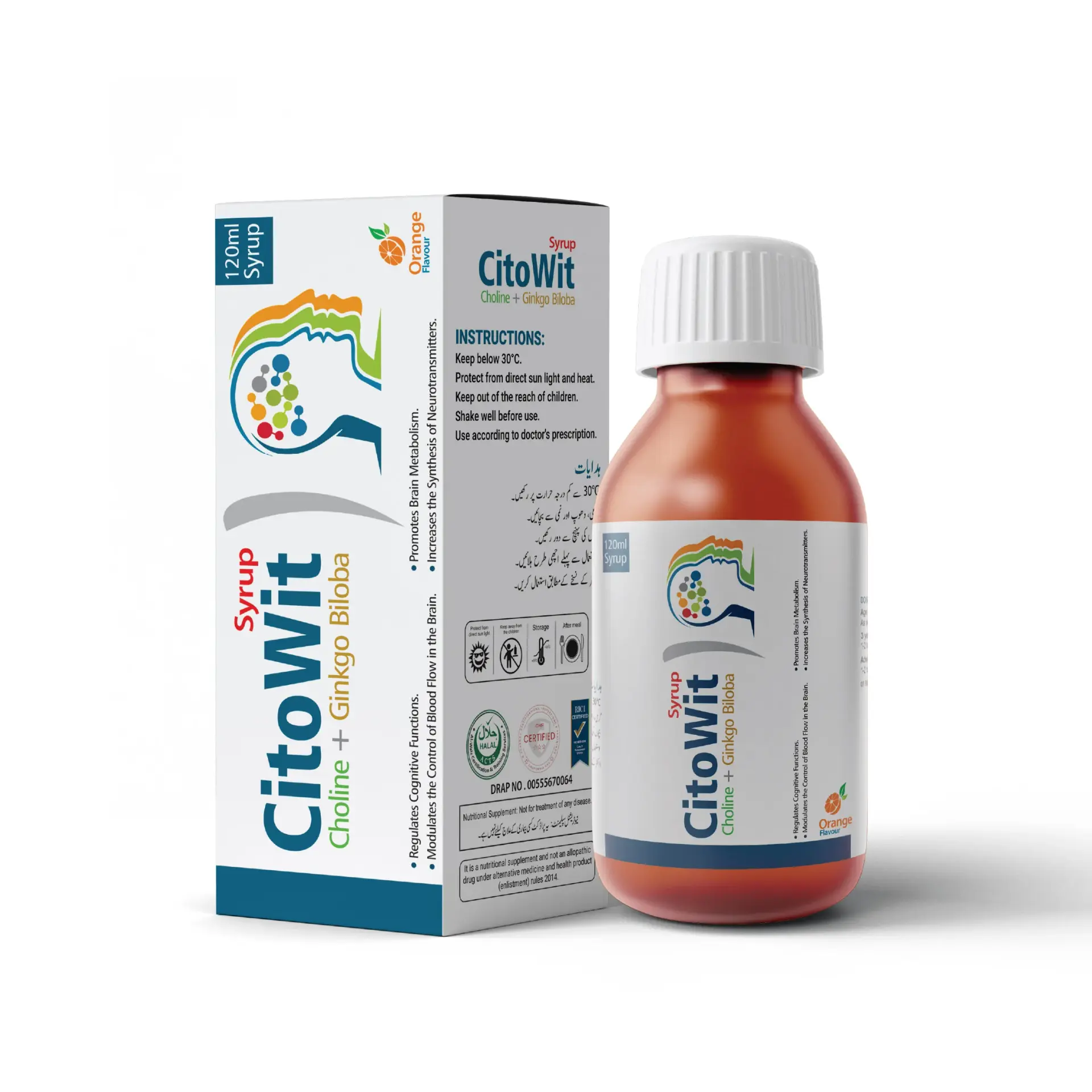 NB Sons Citowit Ginkgo & Ginseng Brain Supplement