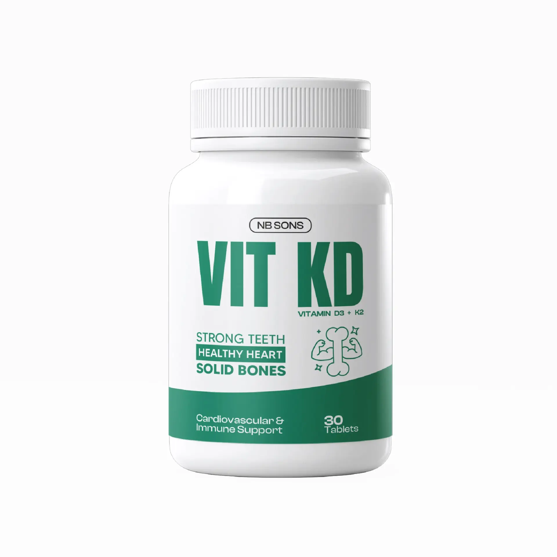 NB Sons Vit KD Vitamin D3 10,000 IU + K2