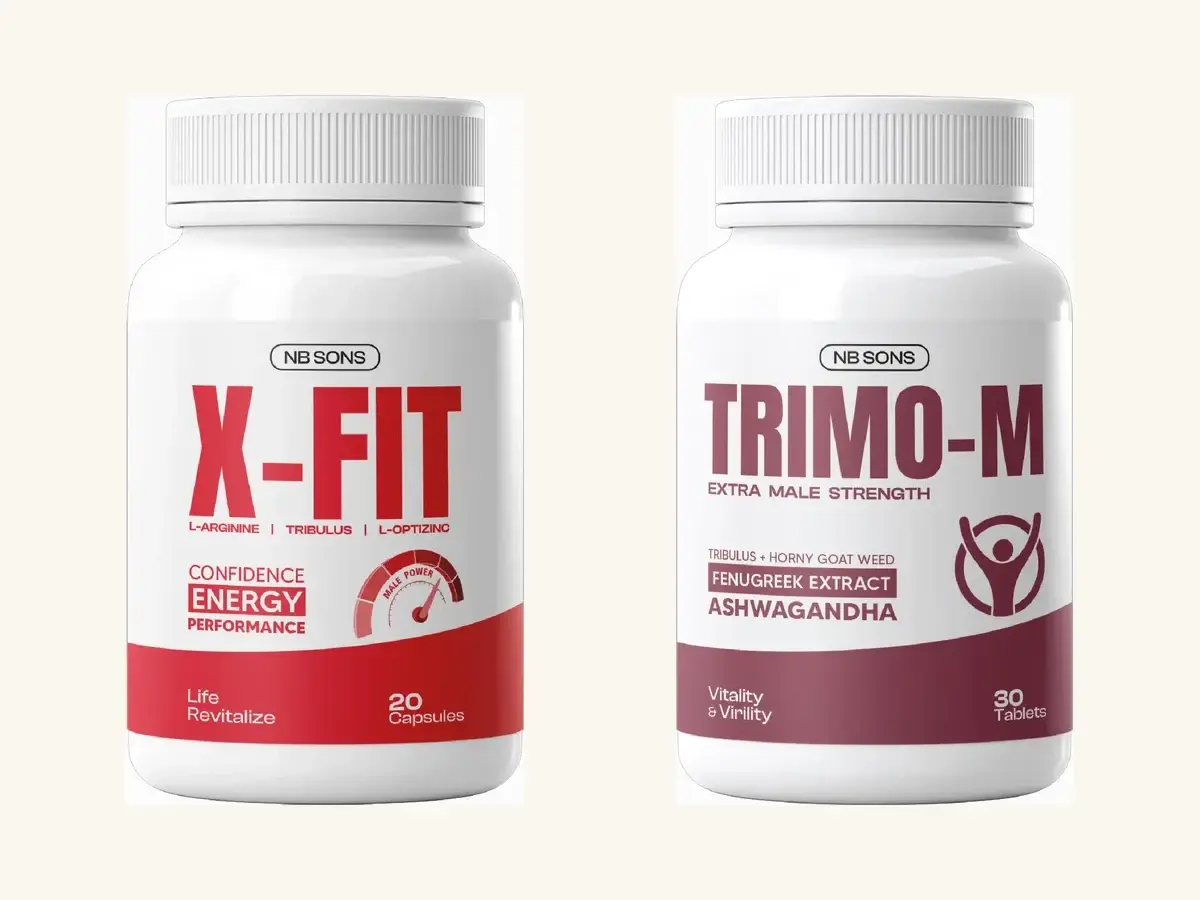 NB Sons X-Fit + Trimo-M Complete Male Vitality Stack