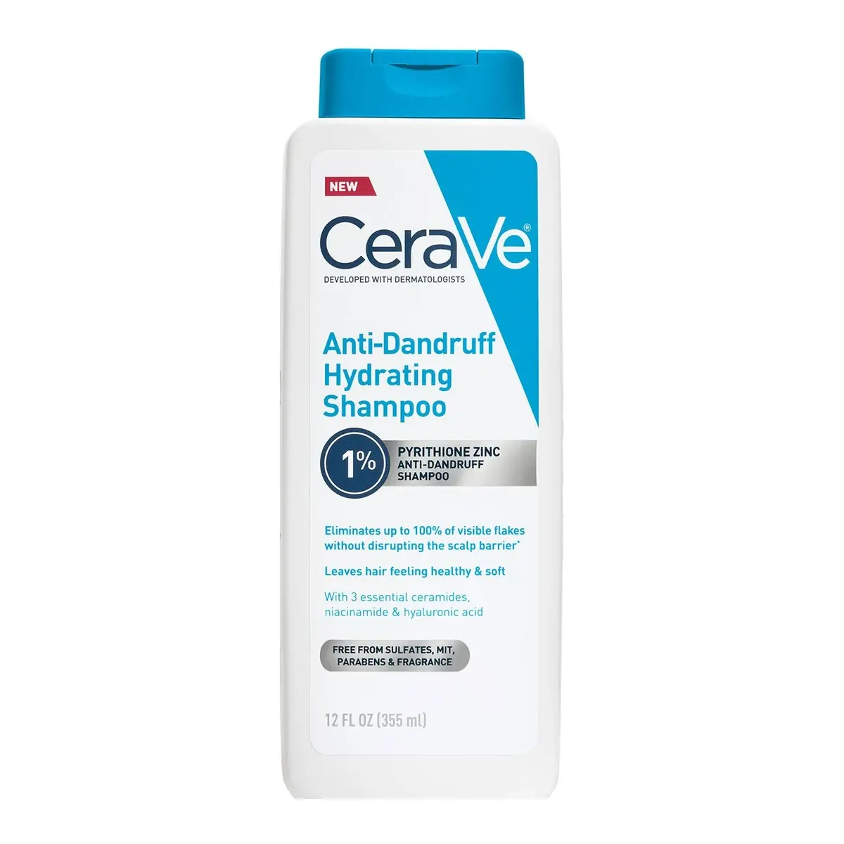 CeraVe Anti-Dandruff Hydrating Shampoo 355ml