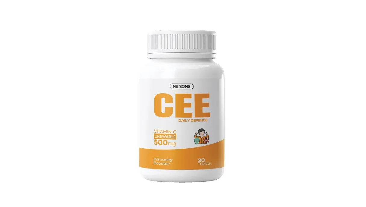 Cee: Vitamin C 500mg Chewable Tablets for Immunity & Cell Repair in Pakistan