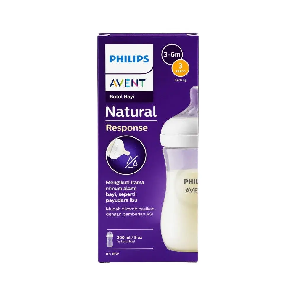 Philips Avent Natural Response Feeding Bottle 260ml