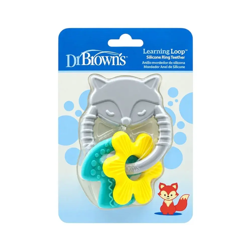 Dr. Brown's Learning Loop Silicone Teether 3m+