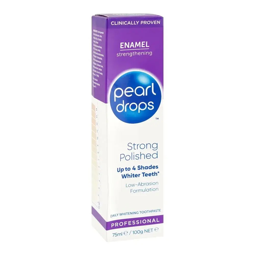Pearl Drops Strong Polished Daily Whitening Toothpaste 75ml