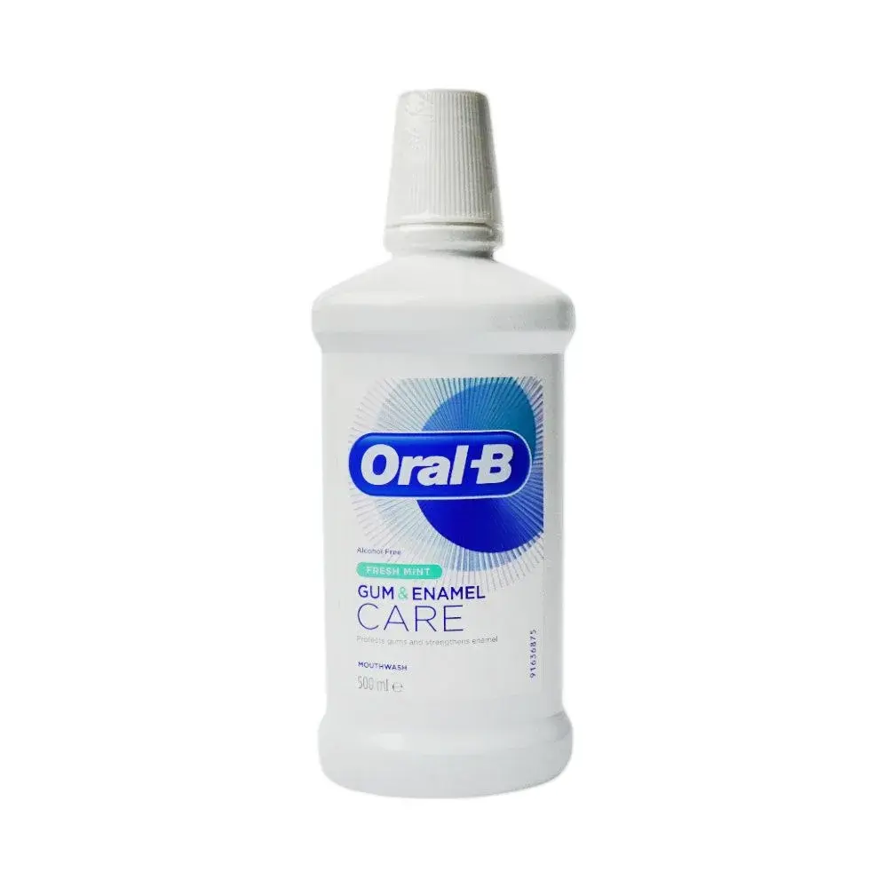 Oral-B Gum & Enamel Care Fresh Mint Mouthwash 500ml