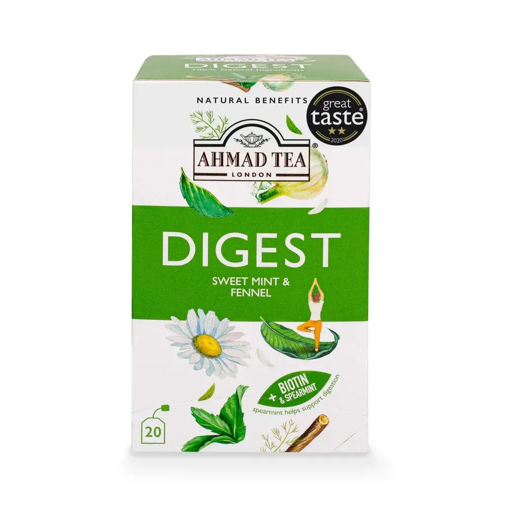Ahmad Tea Digest Sweet Mint & Fennel 20 Tea Bags