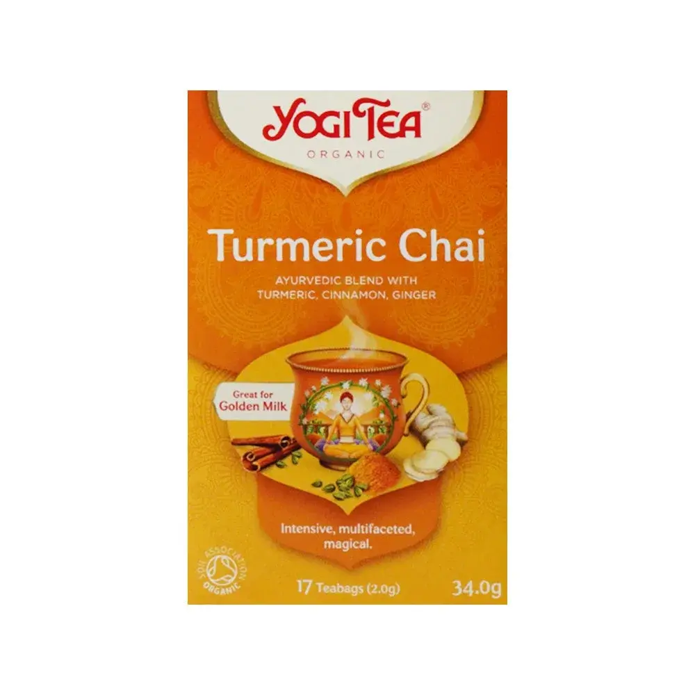 Yogi Tea Organic Turmeric Chai 17 Tea Bags 34g