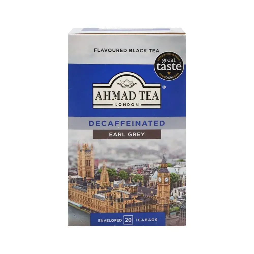 Ahmad Tea Decaffeinated Earl Grey 20 Tea Bags
