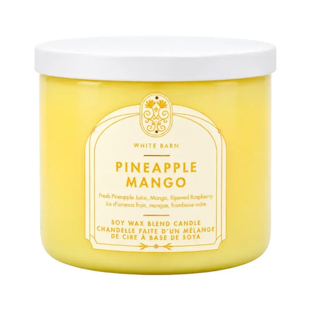 Bath & Body Works Pineapple Mango 3-Wick Candle 411g