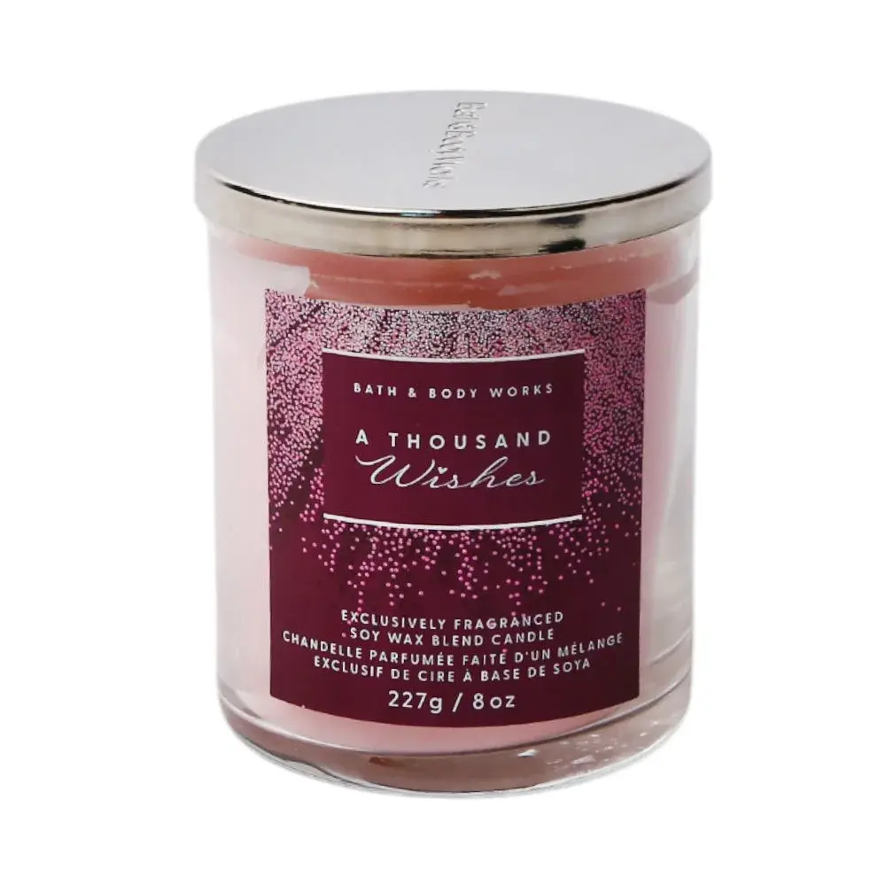 Bath & Body Works A Thousand Wishes Single Wick Candle 227g