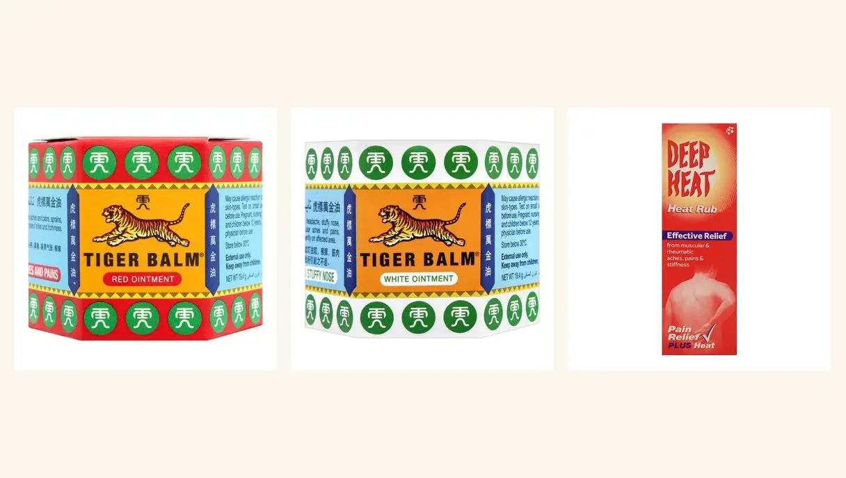 Tiger Balm vs Deep Heat: Uses, Red vs White and Safety
