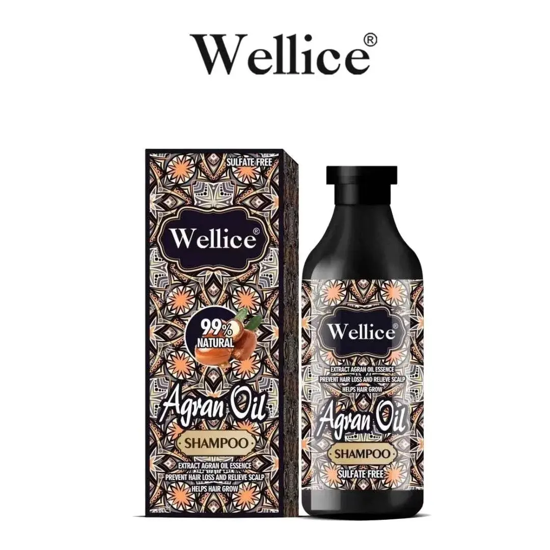 Wellice Argan Oil 2 in 1 Sulfate Free Shampoo 500ml