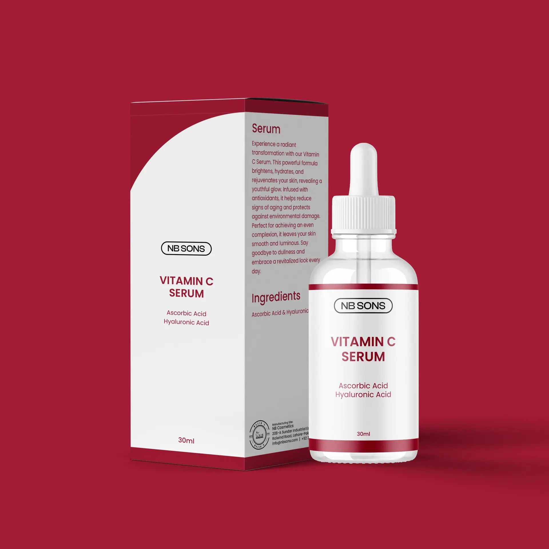 NB Sons Vitamin C Brightening Face Serum