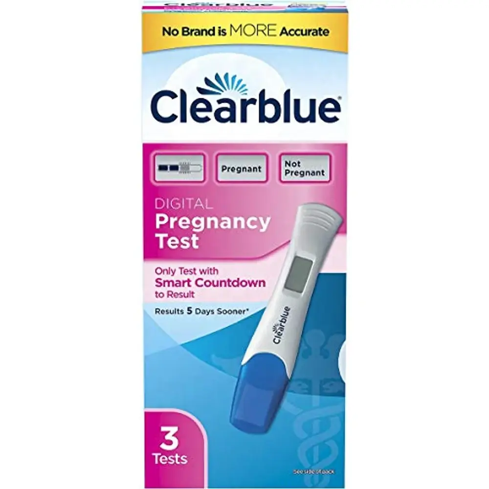 Clearblue Digital Pregnancy Test with Smart Countdown (3 Tests)